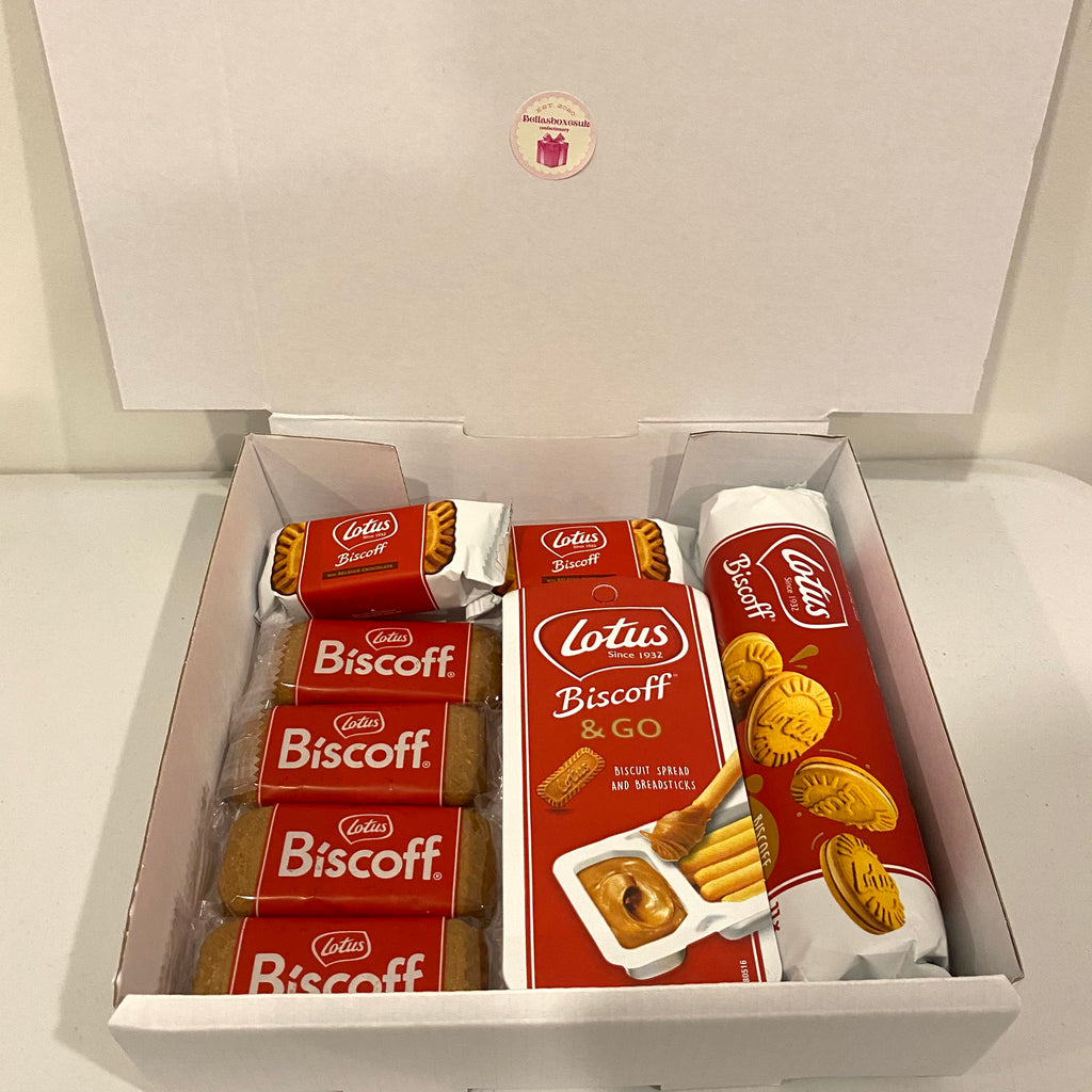 Lotus biscoff treats box