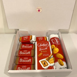 Lotus biscoff treats box