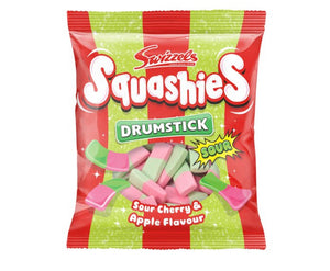 Drumstick squashies sour cherry and apple flavour 160g