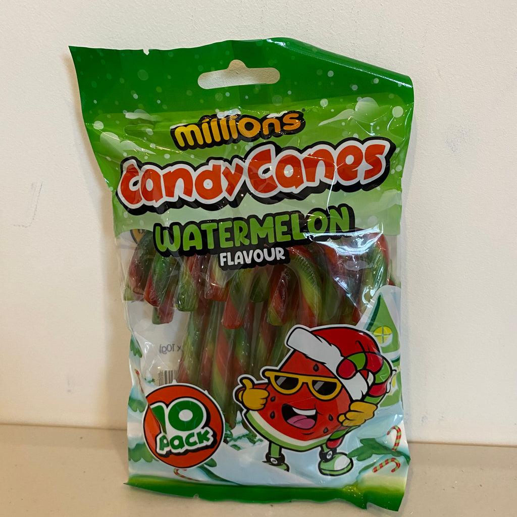 Millions candy canes watermelon 100g