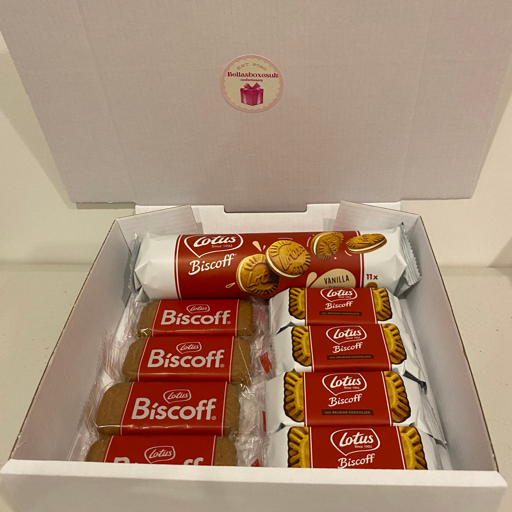 Lotus biscoff biscuits box