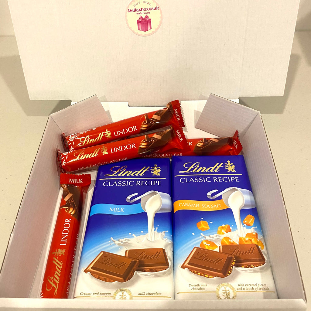 The Lindt chocolate box