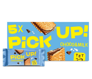 Pick up choco and milk biscuits 5x 140g