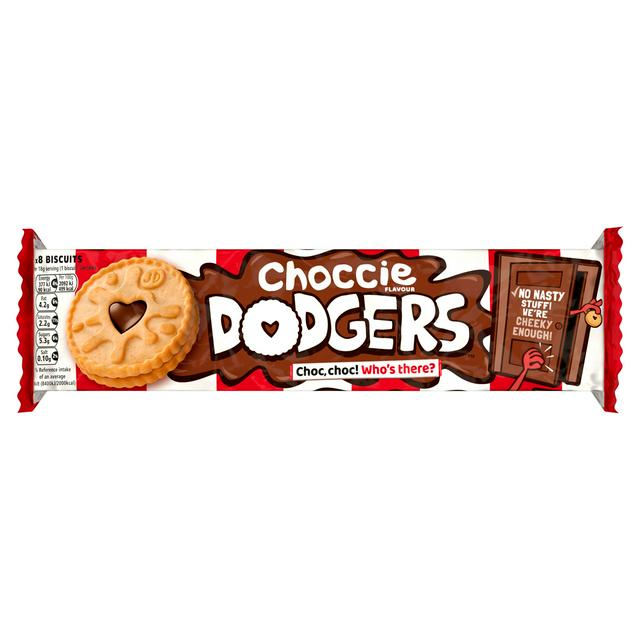 Choccie flavour dodgers 140g