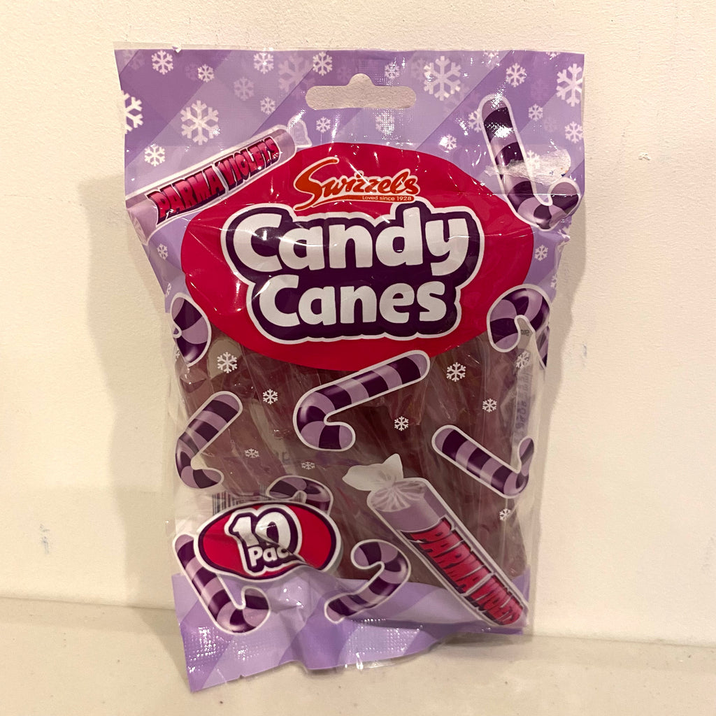 Parmaviolets candy canes 100g