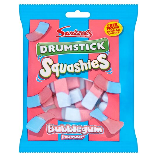 Drumstick squashies bubblegum 160g